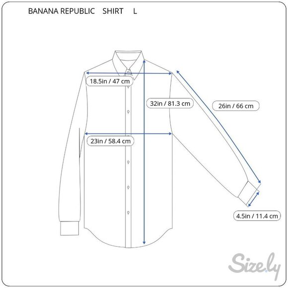 Banana Republic Slim Mens Long Sleeve Blue Black Plaid Button Down Shirt Large - Picture 8 of 12